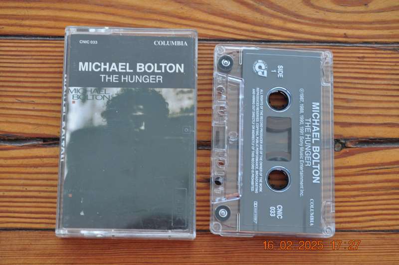 Michael Bolton - The Hunger (Cassette)