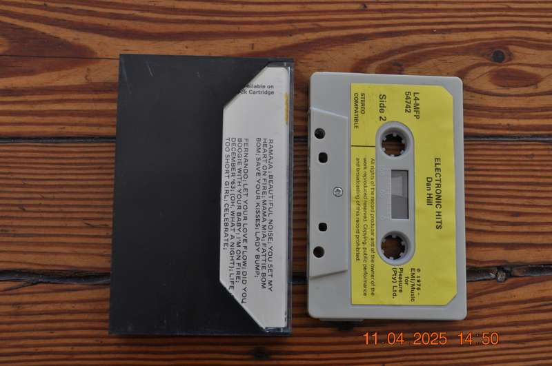 Dan Hill - Electronic Hits (Cassette)