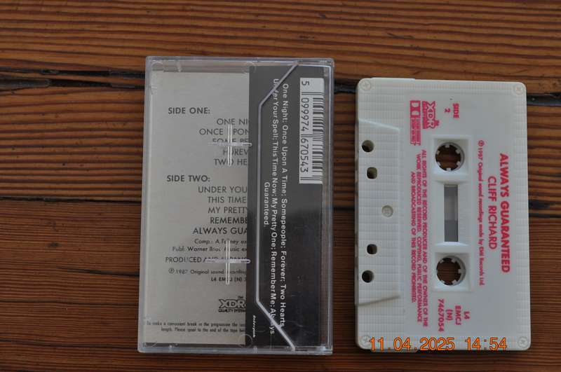 Cliff Richard - Always Guaranteed (Cassette)