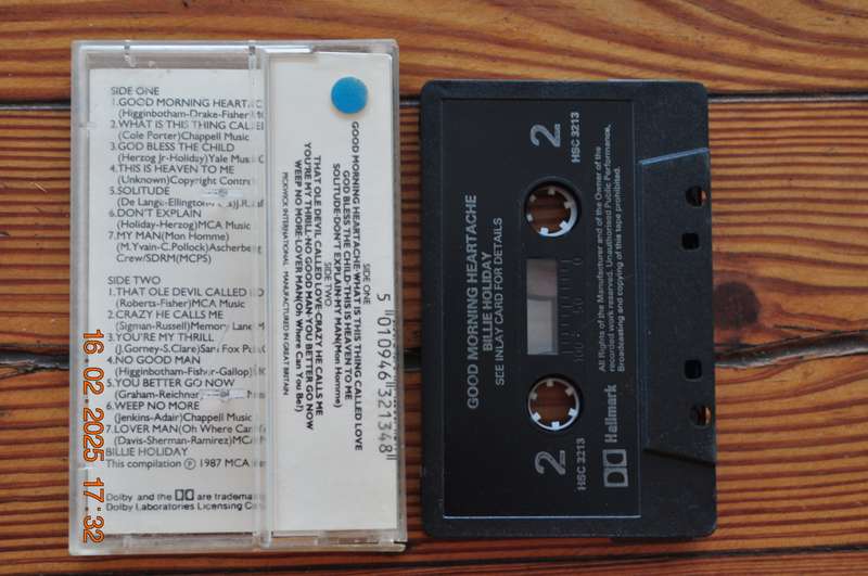 Billie Holiday - Good Morning Heartache (Cassette)