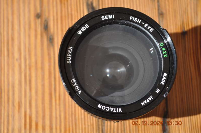 Vitacon Video Super Wide Semi Fish-Eye Lens
