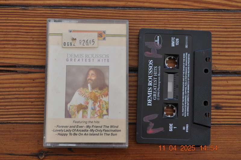 Demis Roussos - Greatest Hits (Cassette)