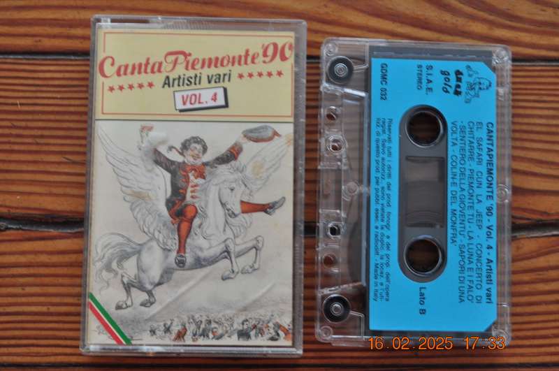 Canta Piemonte '90 - Artisti Vari : Vol 4 (Cassette)