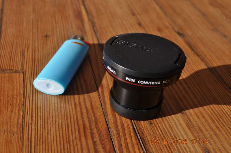 Sigma Wide Converter Lens For AF Video Camera