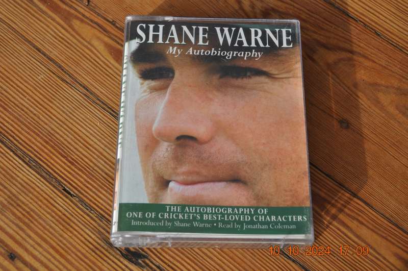 Shane Warne Autobiography Audio Cassette