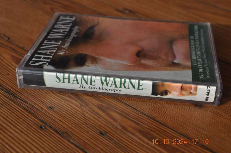 Shane Warne Autobiography Audio Cassette