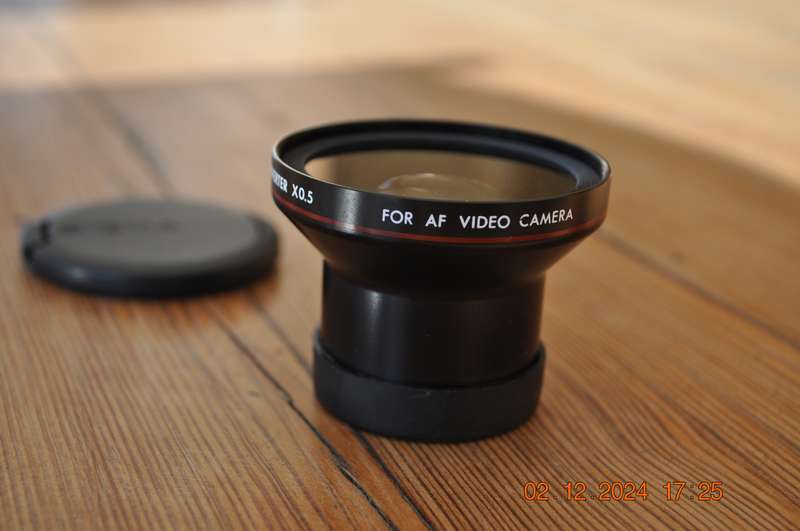Sigma Wide Converter Lens For AF Video Camera