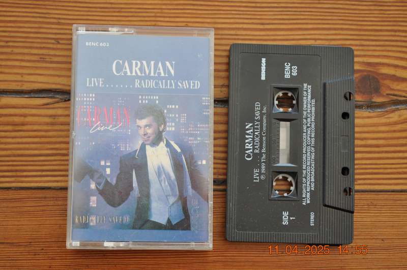 Carman - Live...Radically Saved (Cassette)