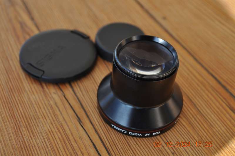Sigma Wide Converter Lens For AF Video Camera