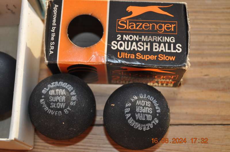 Vintage Squash Balls Dunlop Slazenger