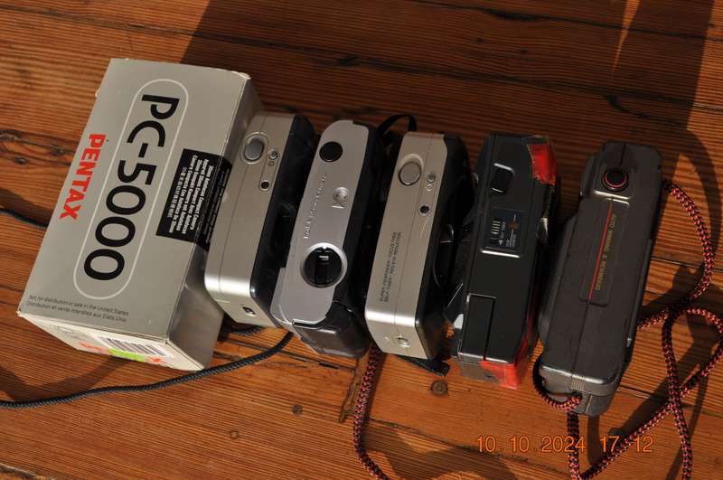 Film Cameras 35mm Nikon Pentax Richo For Display