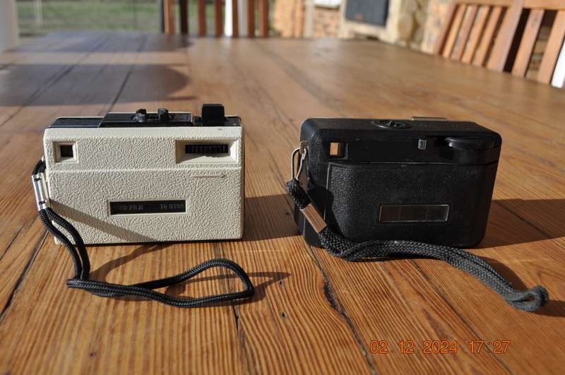 Vintage Kodak 35mm Film Cameras X 2 As Is