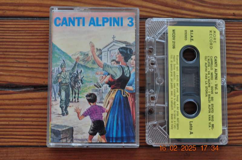Canti Alpini 3 (Cassette)