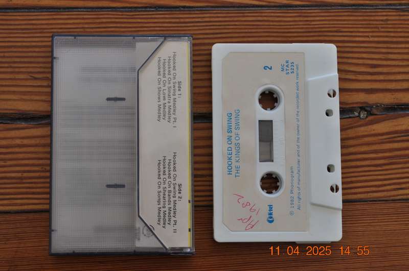 The Kings Of Swing - Hooked On Swing (Cassette)