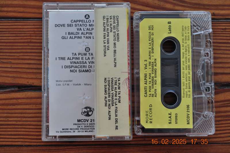 Canti Alpini 3 (Cassette)