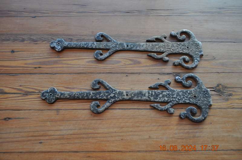 Vintage Cast Iron Dummy Hinge Fronts Doors Gates