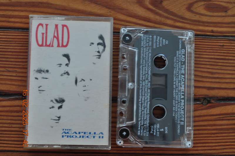 Glad - The Acapella Project II (Cassette)