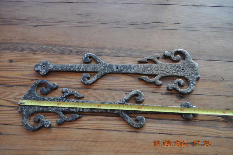 Vintage Cast Iron Dummy Hinge Fronts Doors Gates