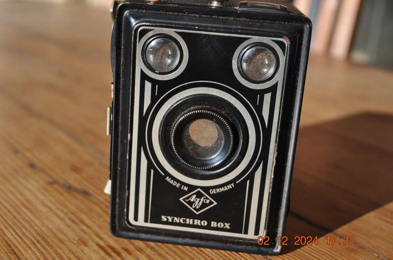 Vintage Agfa Synchro Box Camera Made In Germany