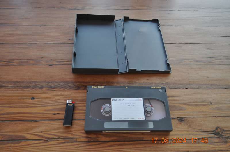 Vintage Fuji 60ML Betacam Cassette Tape