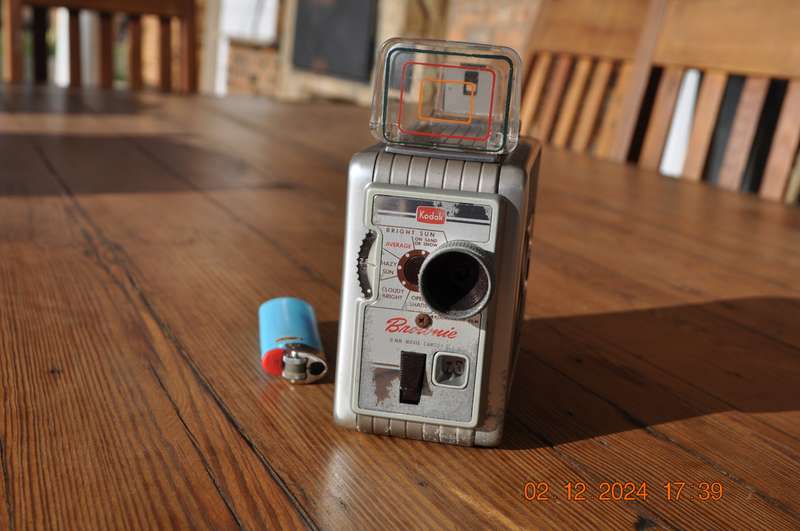 Vintage Kodak Brownie 8mm Movie Camera