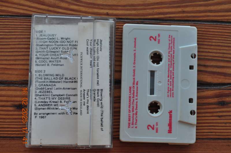 Frankie Laine - The Best Of (Cassette)