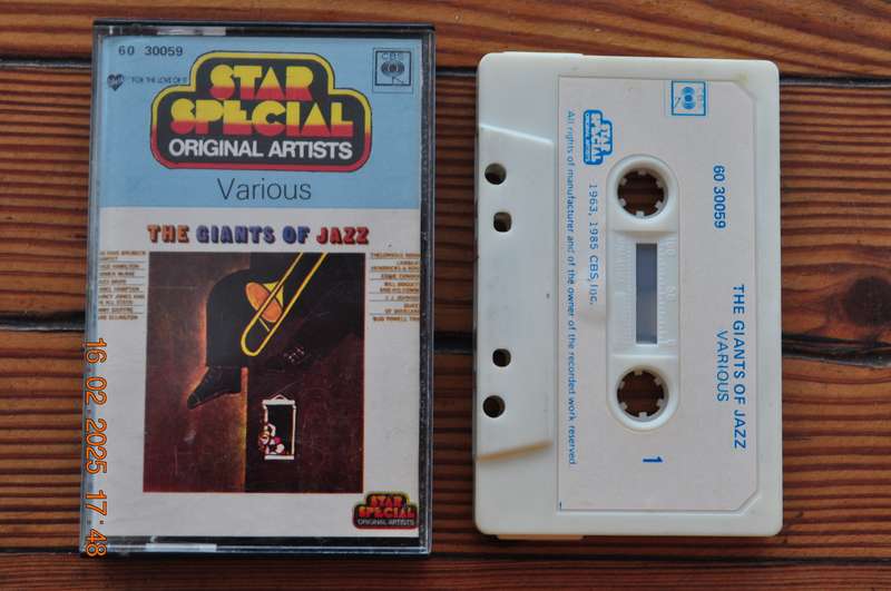 The Giants Of Jazz - Various (Cassette)