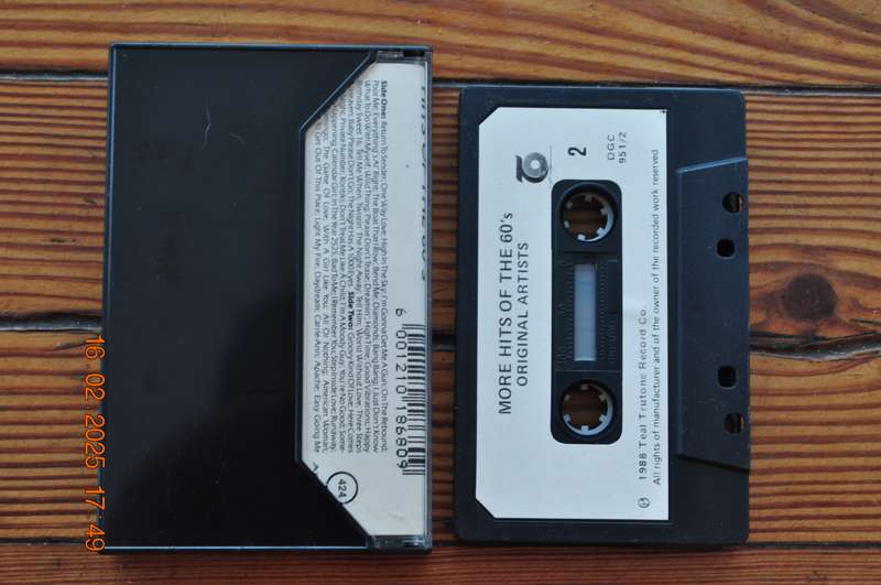 More Hits Of The 60's - Various (Cassette)