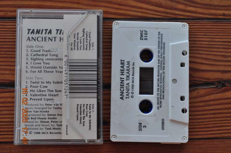 Tanita Tikaram - Ancient Heart (Cassette)