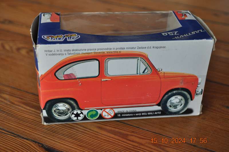 Zastava 750 Model Car 1/43