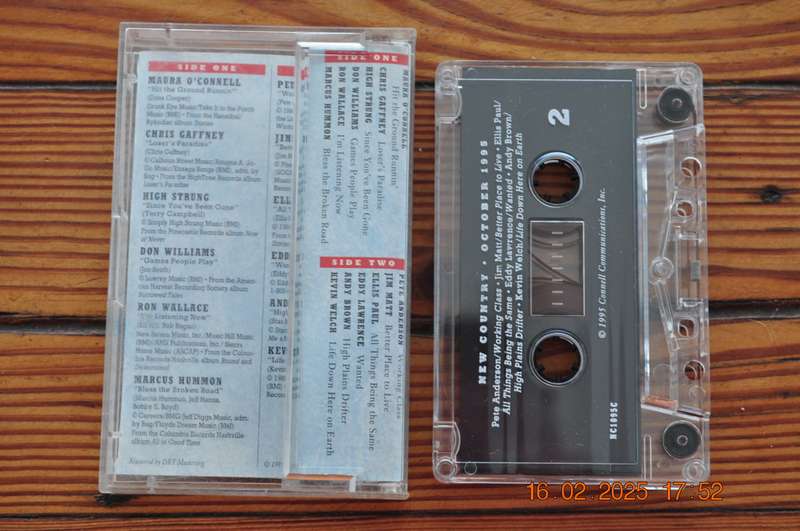 New Country - October 1995 (Cassette)