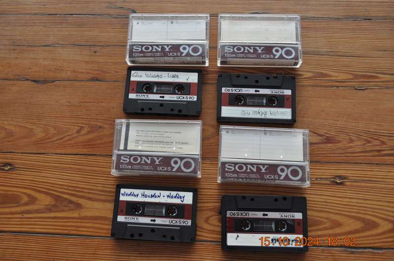 Old School Sony UCX-S90 Pre Owned Cassettes