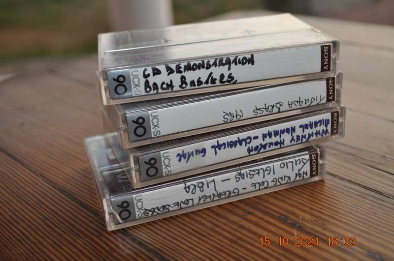 Old School Sony UCX-S90 Pre Owned Cassettes