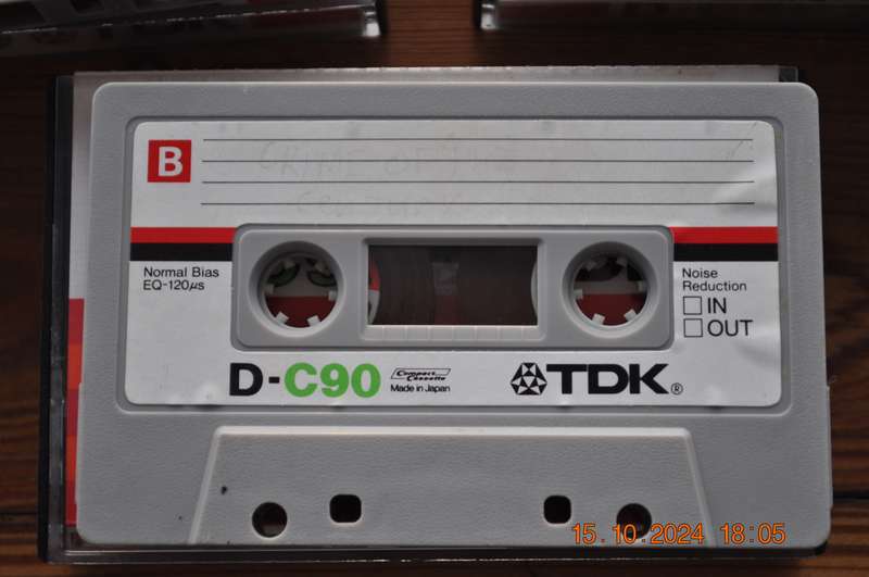Old School TDK D-C90 Pre Owned Cassettes