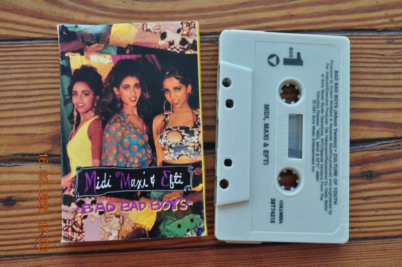 Midi Maxi + Efti - Bad Bad Boys (Cassette)