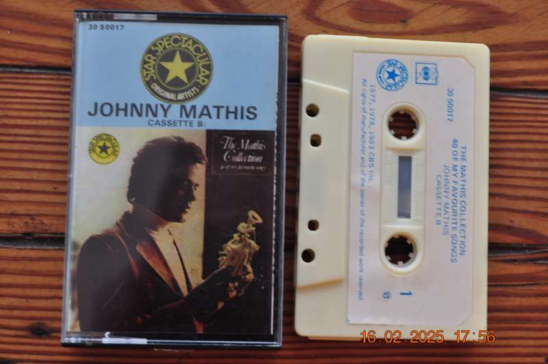 Johnny Mathis - The Mathis Collection : 40 Of My Favourite Songs (Cassette)