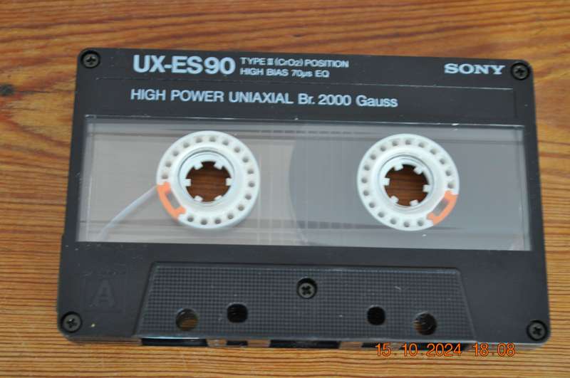 Old School Sony UX-ES90 Pre Owned Cassette