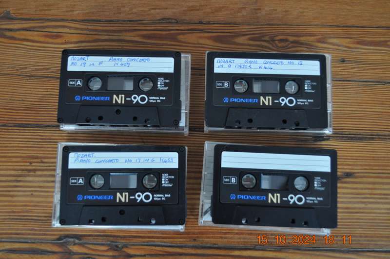 Old School Pioneer N1-90 Pre Owned Cassettes