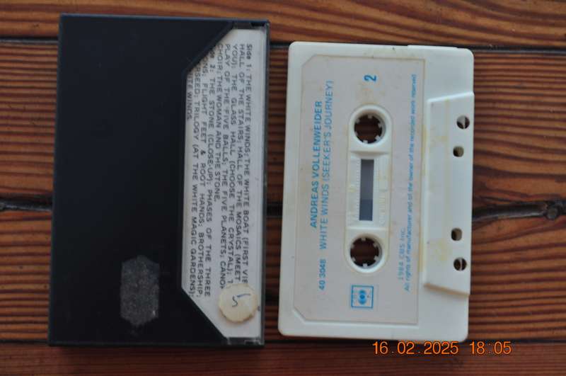 Andreas Vollenweider - White Winds (Cassette)