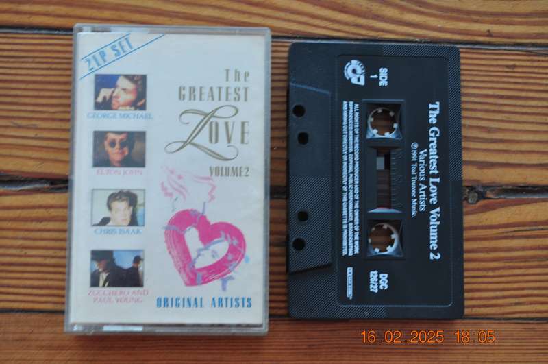 The Greatest Love - Vol 2 : Various (Cassette)