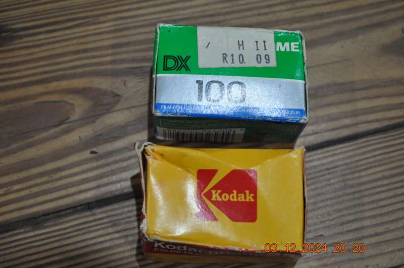 Kodak Fuji 35mm Camera Film X 2 (expired)