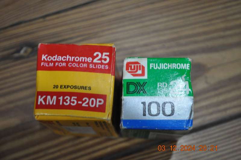 Kodak Fuji 35mm Camera Film X 2 (expired)
