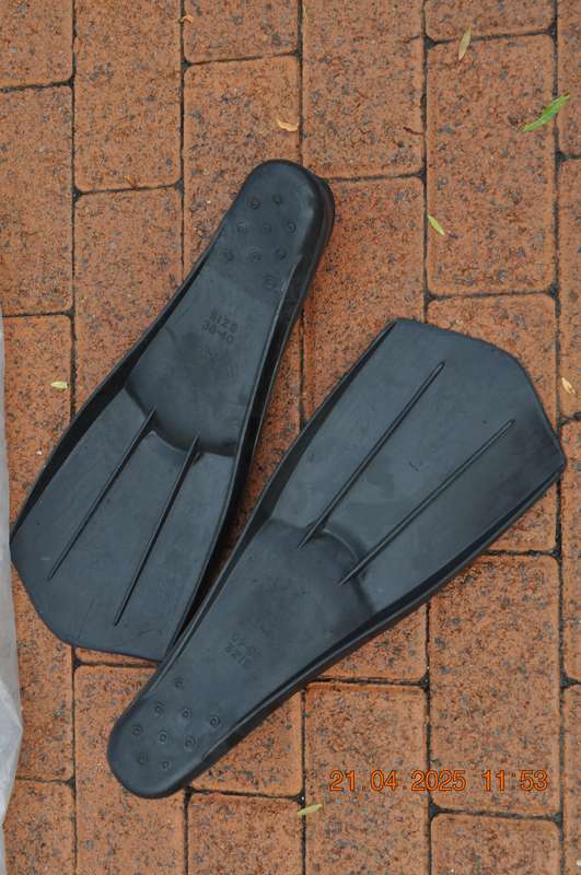 Cressi-Sub Diving Fins (size 5-7)