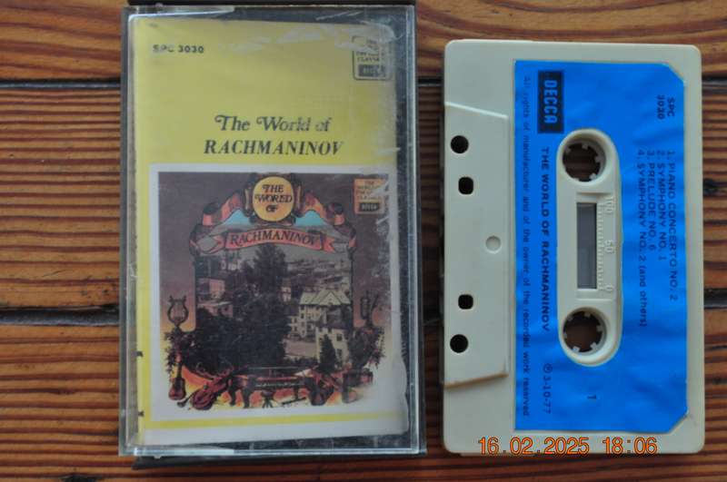 Rachmaninov - The World Of (Cassette)