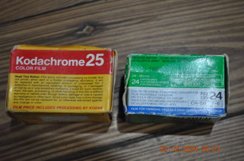 Kodak Fuji 35mm Camera Film X 2 (expired)