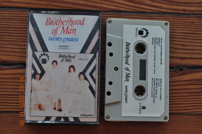Brotherhood Of Man - Twenty Greatest (Cassette)