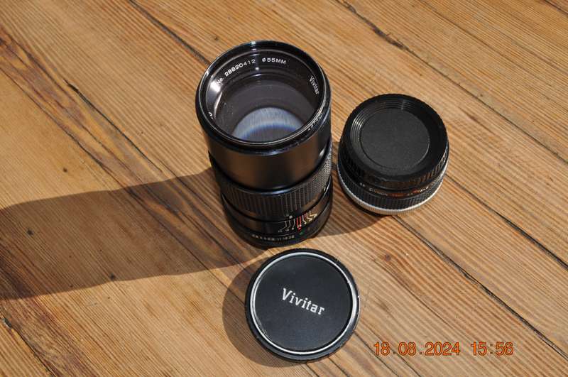 Vivitar 135mm 2.8 Lens With Tele converter