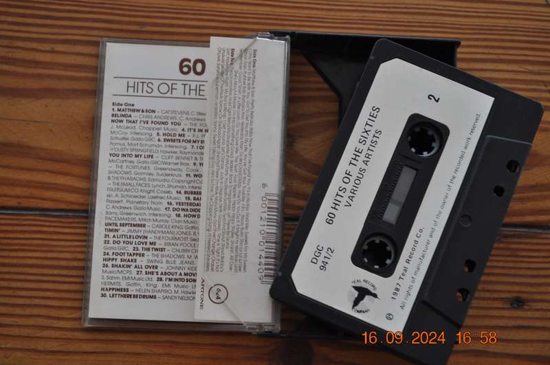 60 - Hits Of The Sixties (Cassette)
