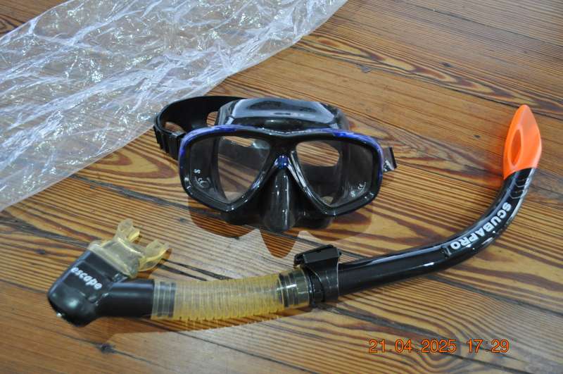 Scubapro Mask and Snorkel