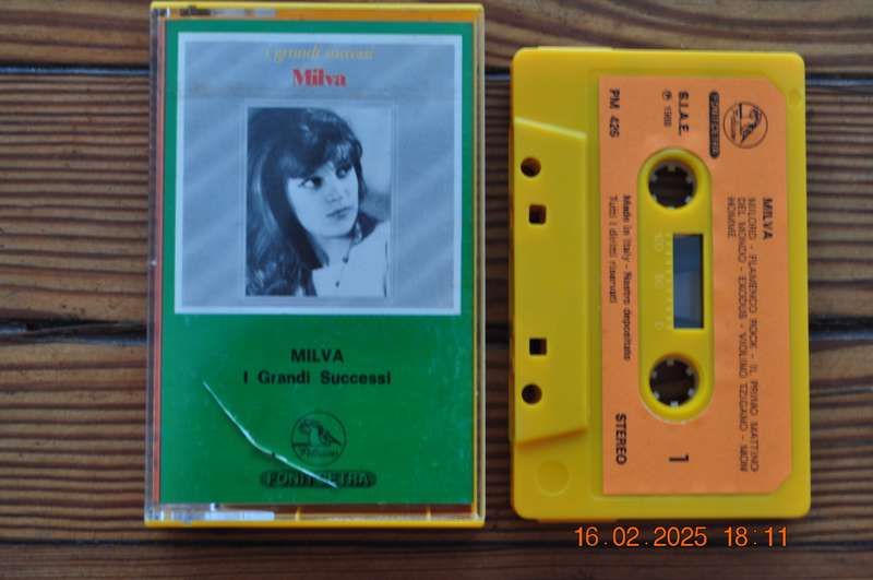 Milva - Grandi Successi (Cassette)
